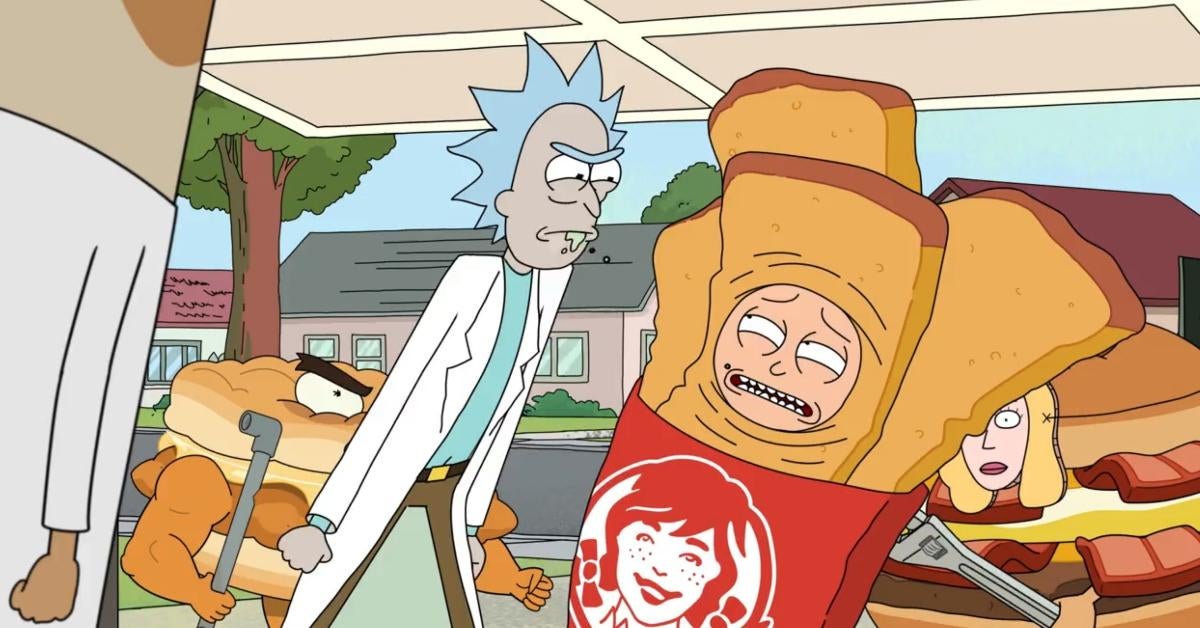 La temporada 6 de Rick and Morty celebra su estreno con la salvaje nueva promoción de Wendy’s