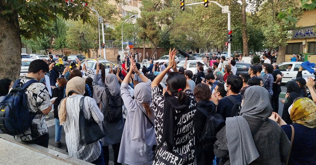 Las mujeres en Irán ocupan un lugar central en las protestas contra el gobierno