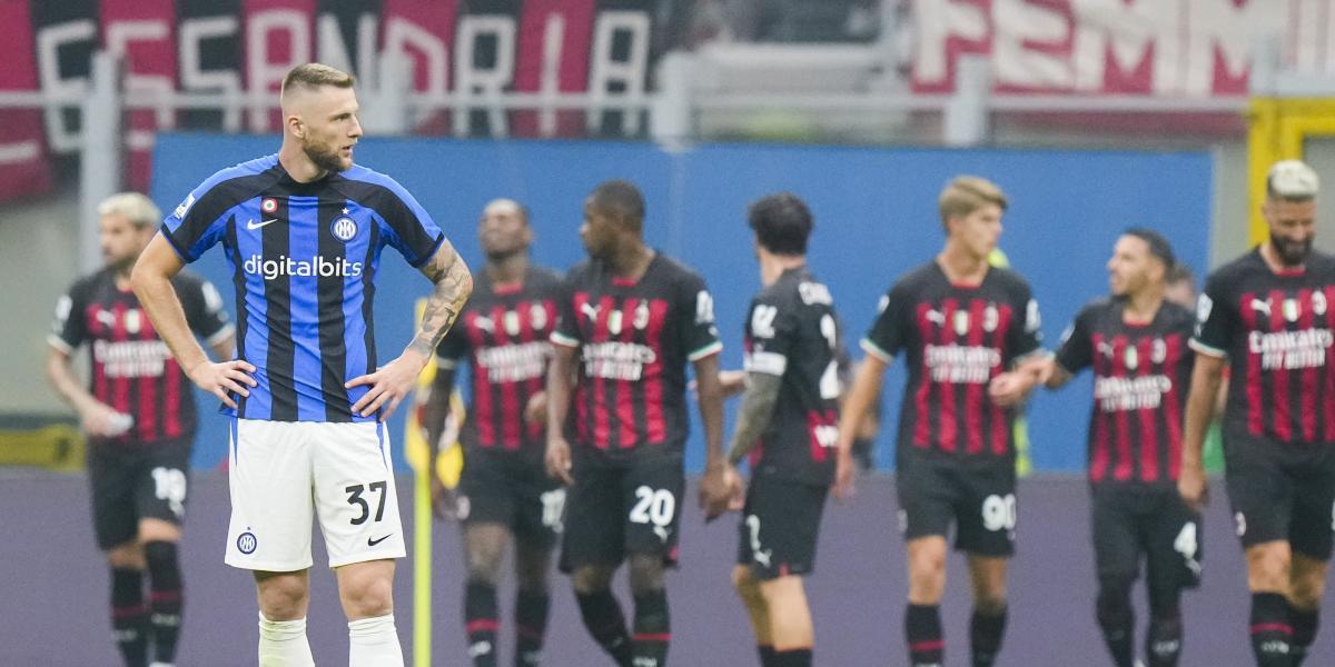Leao inflige otro duro golpe al Inter en un derbi loco contra el Milan
