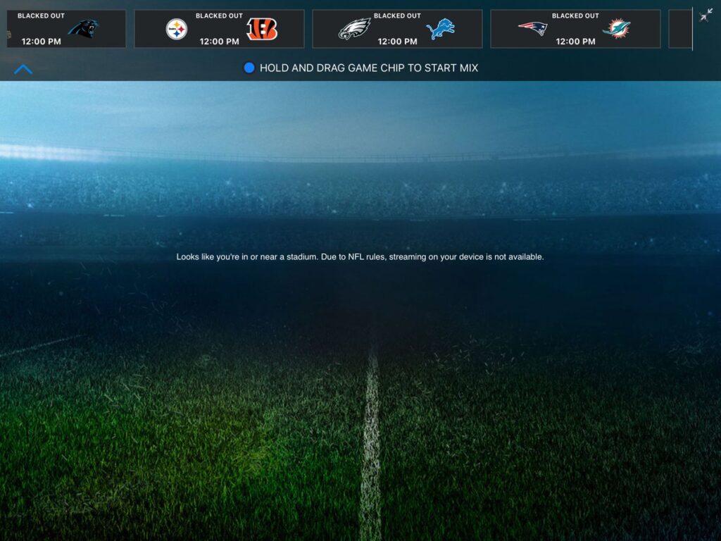 Los fanáticos del fútbol no pueden ver NFL Sunday Ticket de DirecTV debido a que el sitio web y la aplicación fallan
