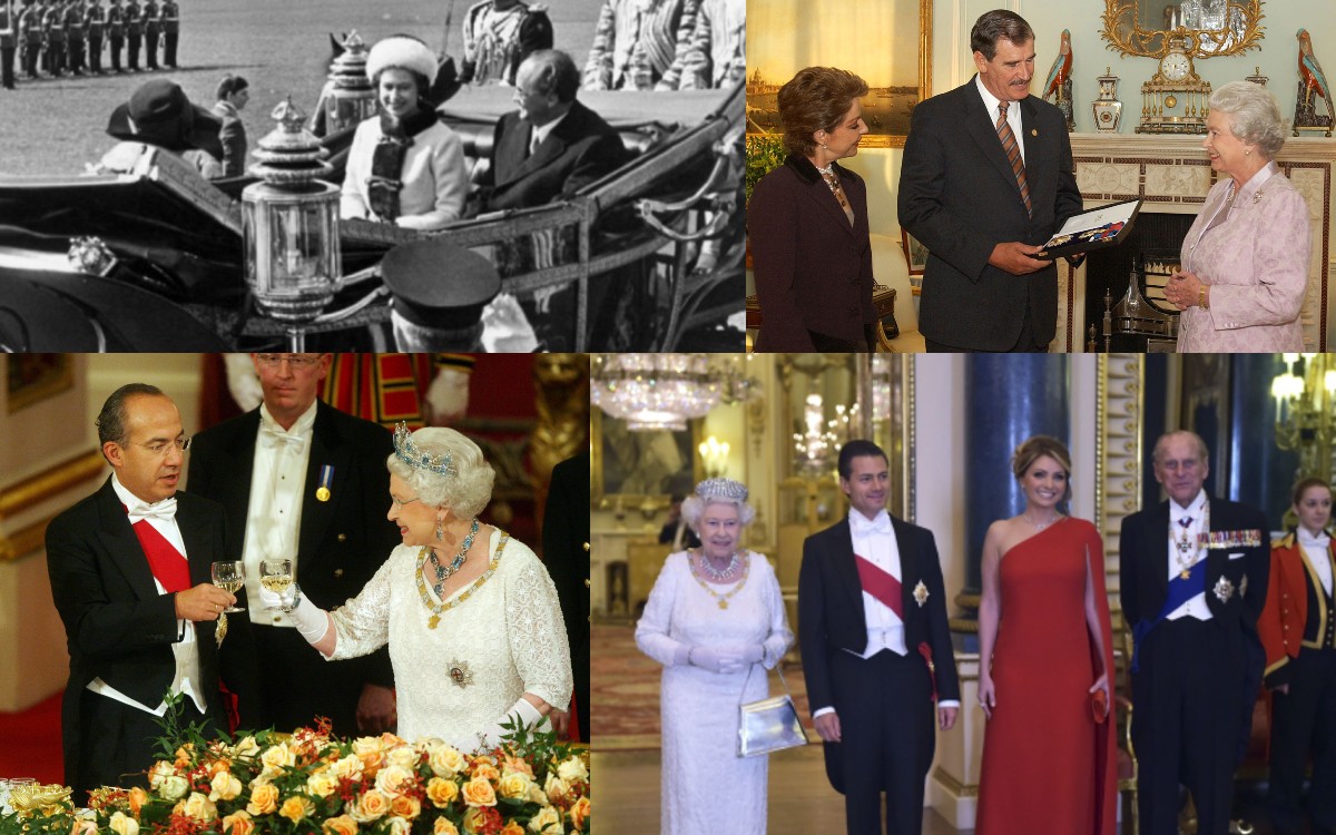 Los presidentes mexicanos que viajaron a conocer a la reina Isabel II | Fotos