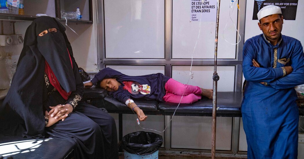 Los problemas de agua en Siria dan lugar a un brote mortal de cólera