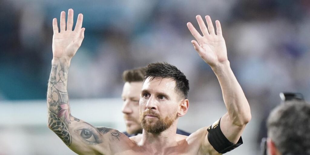 Messi: “Este año me siento muy bien y volví a disfrutar”