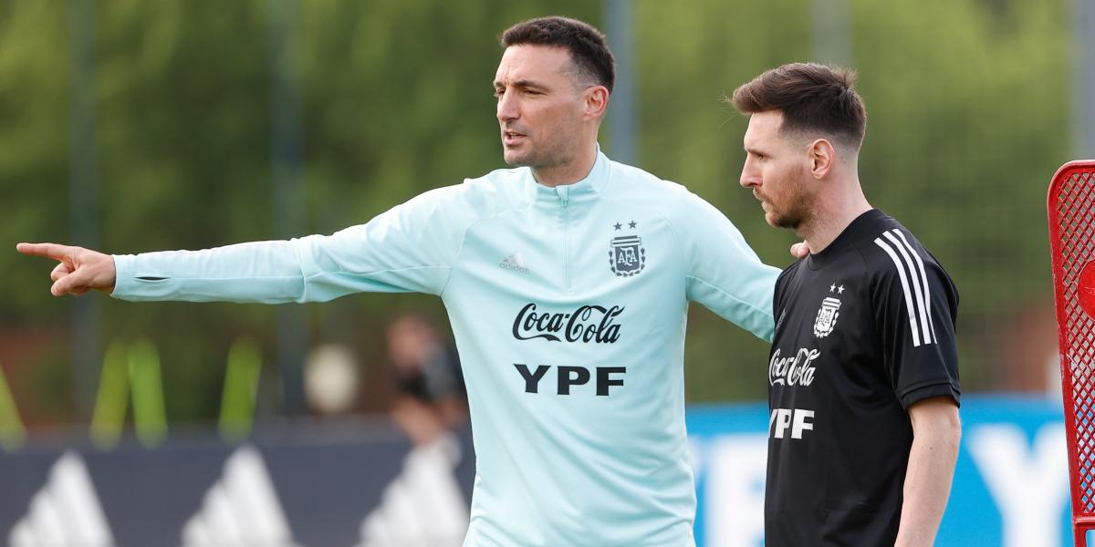 Messi lidera la última lista de Scaloni antes del Mundial