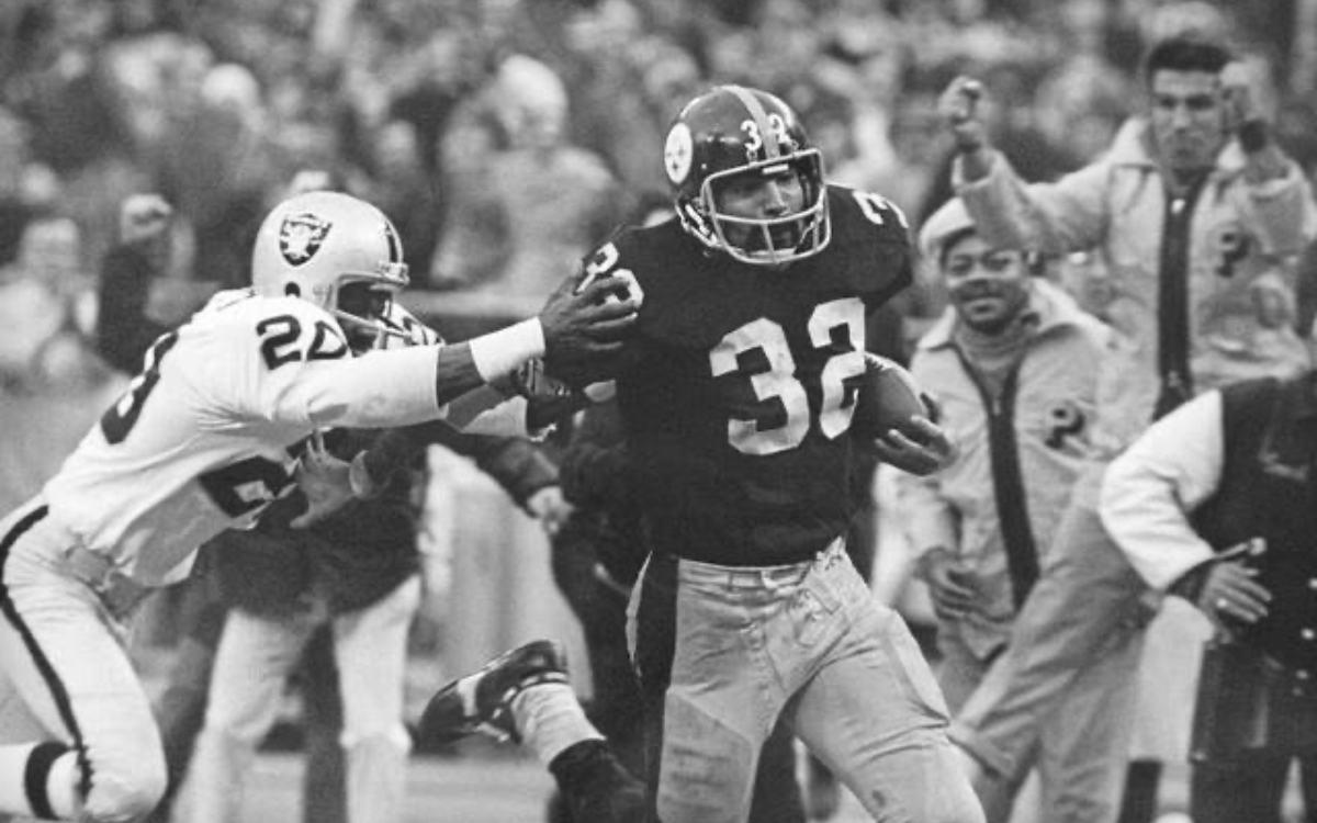 NFL: Acereros inmortalizan el mítico 32 de Franco Harris | Video