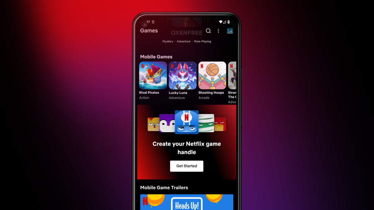 Netflix lanza identificadores de juegos para usuarios de sus juegos móviles iOS y Android