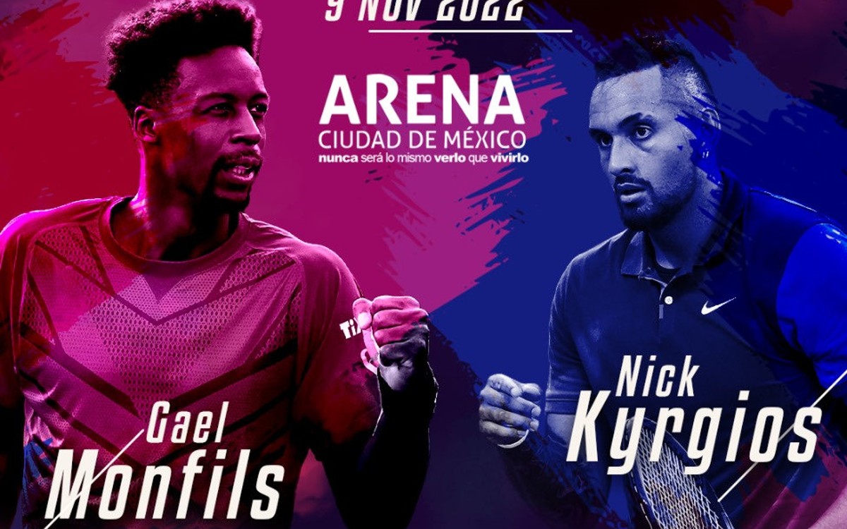 Nick Kyrgios y Gaël Monfils se enfrentarán en la Arena Ciudad de México | Video