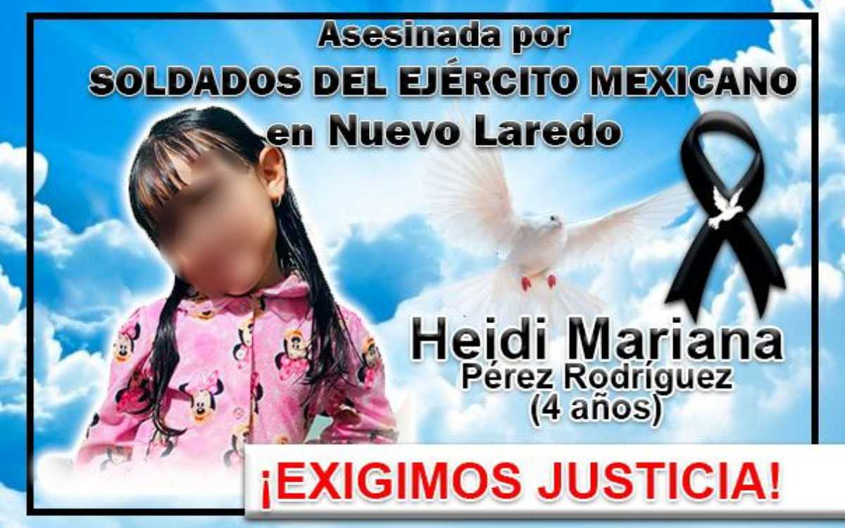 ONU-DH urge investigación civil independiente, pronta y diligente por asesinato de la niña Heidi Mariana