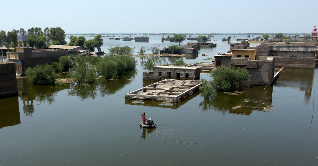 Pakistán está devastado por las inundaciones y se enfrenta a una inminente crisis alimentaria