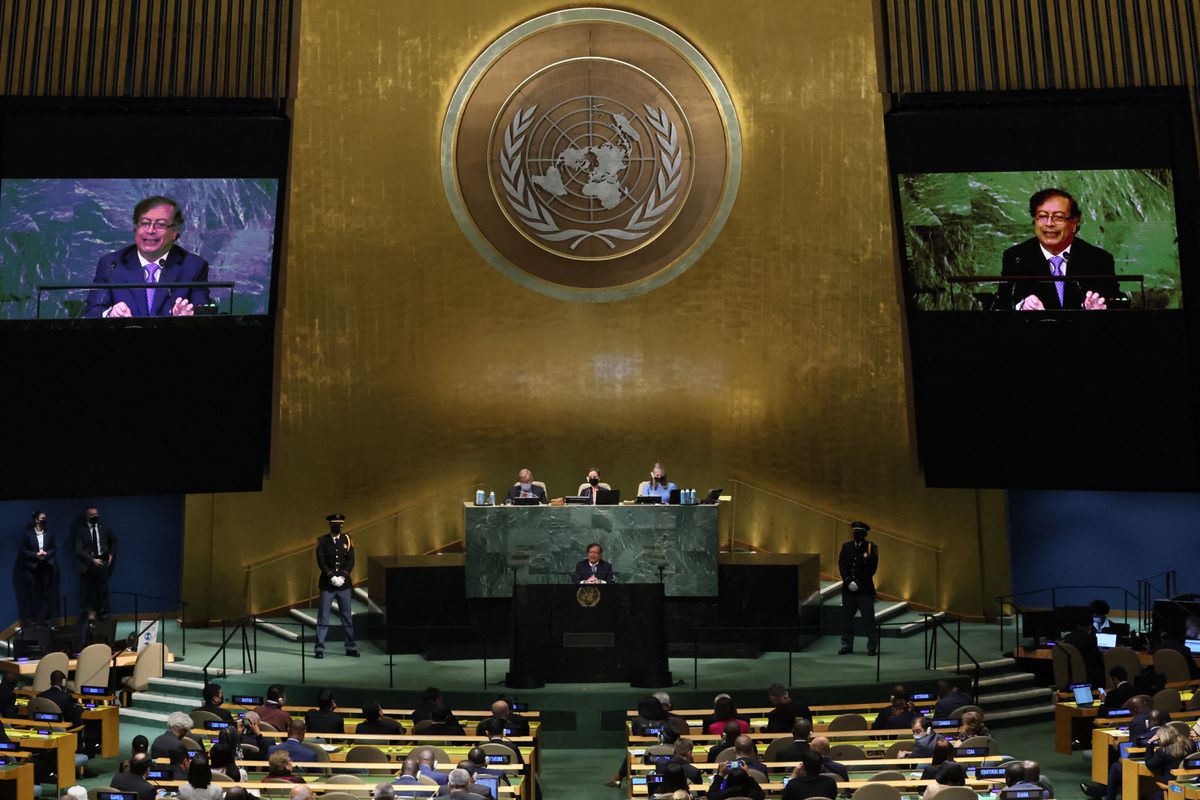 Petro lanza un firme alegato en la ONU para acabar con  la guerra contra las drogas