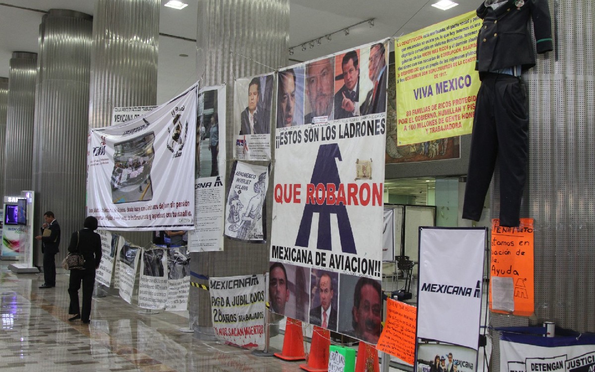 Plantón que duró 11 años en instalaciones de Mexicana ocasionó quebranto económico: AICM