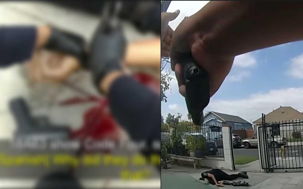 Policía de Los Ángeles abate a joven que portaba arma de juguete