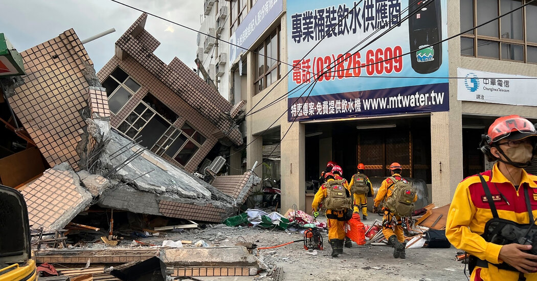 Potente terremoto golpea Taiwán, matando al menos a 1