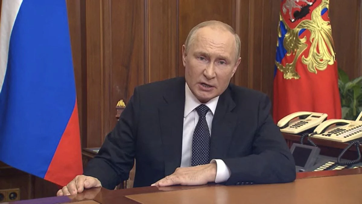 Putin ordena una movilización parcial en Rusia para hacer frente a la contraofensiva de Ucrania