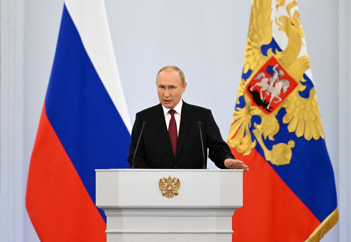 Putin proclama la anexión de los cuatro territorios ocupados ilegalmente en Ucrania: “Defenderemos nuestra tierra con todas las fuerzas”