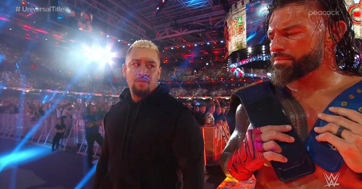 Roman Reigns se mantiene en WWE Clash at the Castle gracias al debut de Solo Sikoa en Bloodline