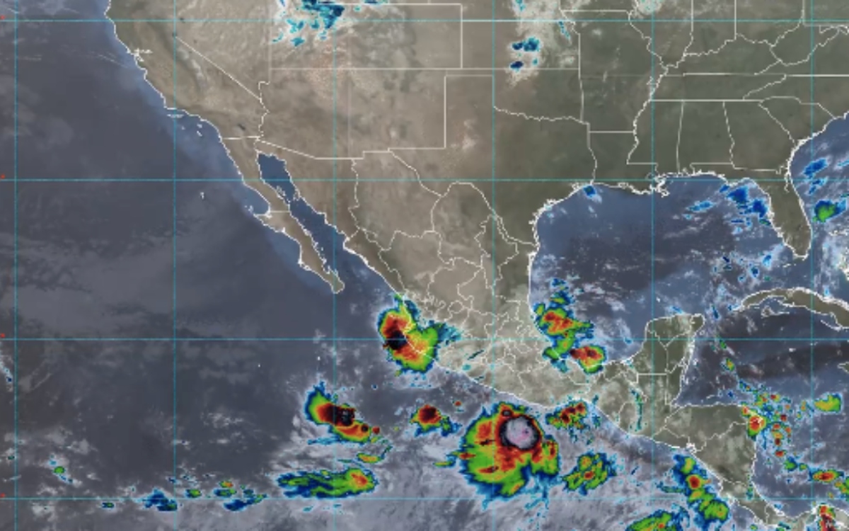 Se forma la tormenta tropical 'Lester'; habrán lluvias torrenciales en Oaxaca y Guerrero