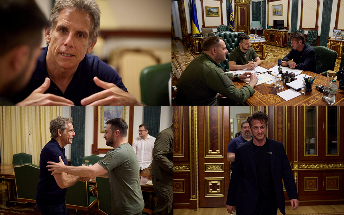 Sean Penn y Ben Stiller figuran en actualización de ‘lista negra’ en Rusia