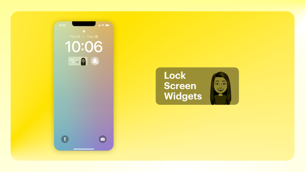 Snapchat lanza los widgets de la pantalla de bloqueo de iOS 16 con la última actualización de la aplicación