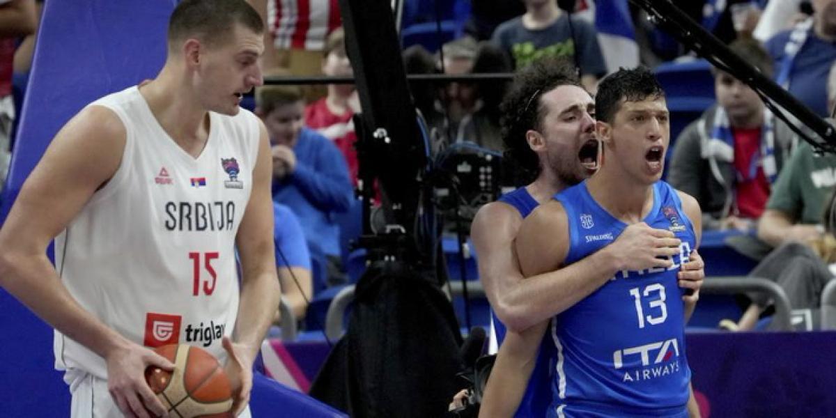 Sorpresón: Italia elimina a la Serbia de Jokic (86-94)