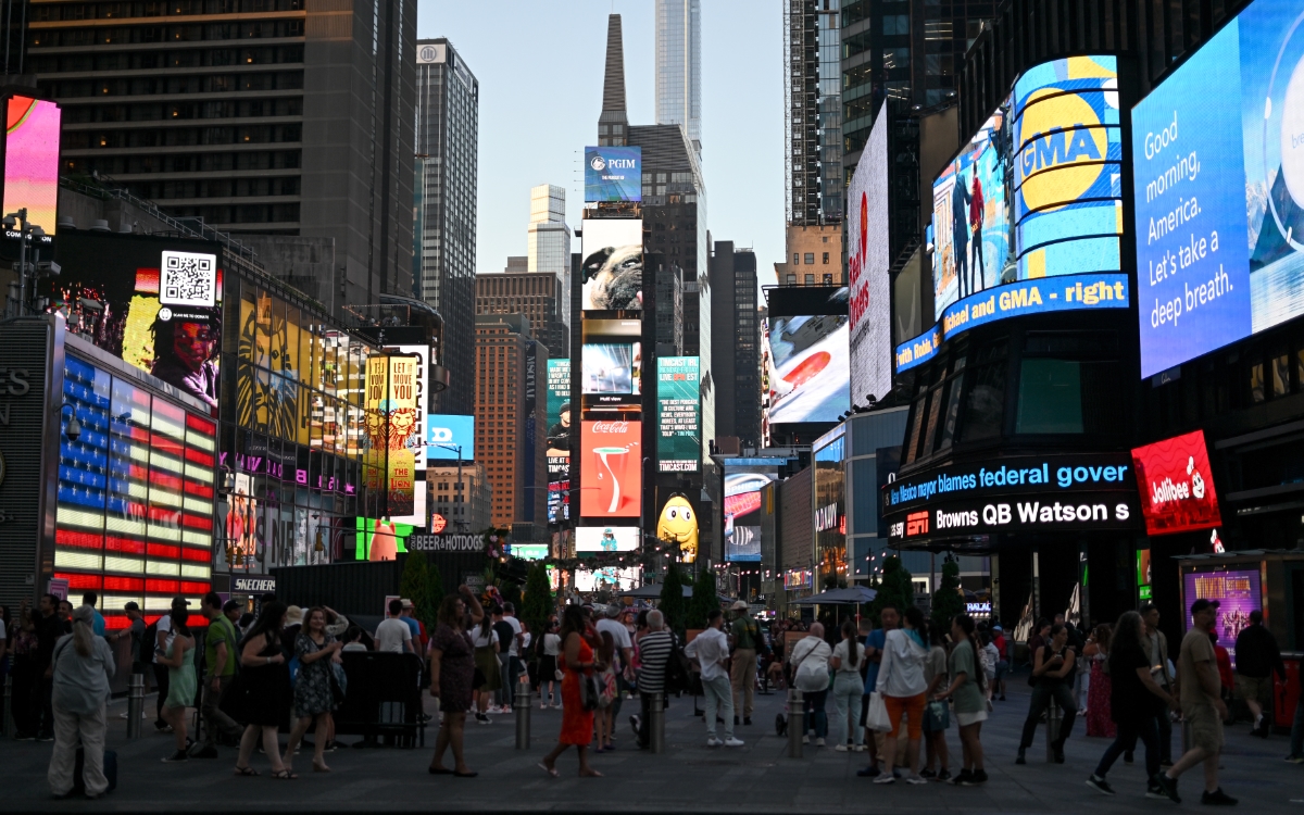 Times Square se convierte en zona libre de armas | Fotos y videos