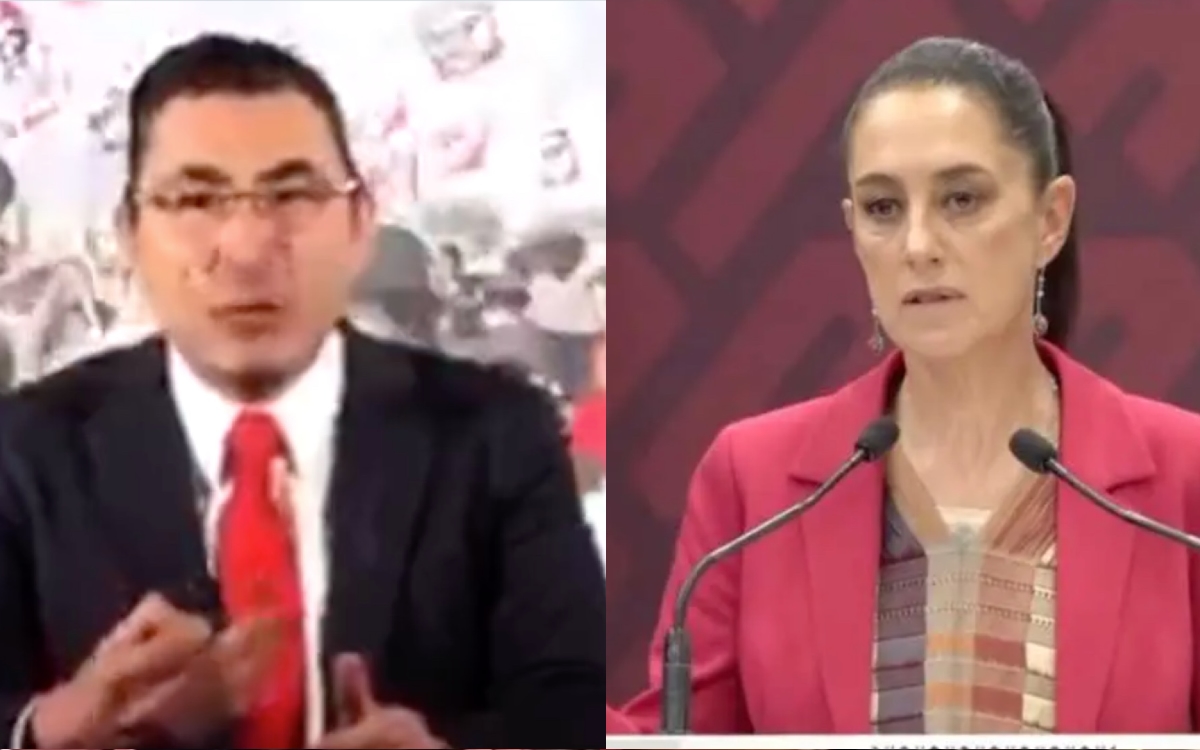 Yerno de Elba Esther Gordillo anuncia su apoyo a Sheinbaum rumbo al 2024 | Video