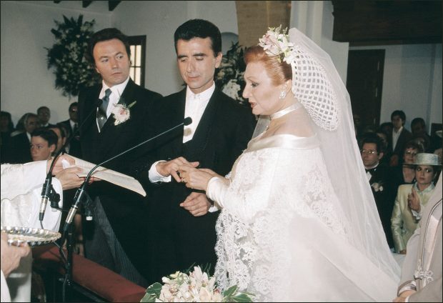 Rocío Jurado y Ortega Cano en su boda / Gtres