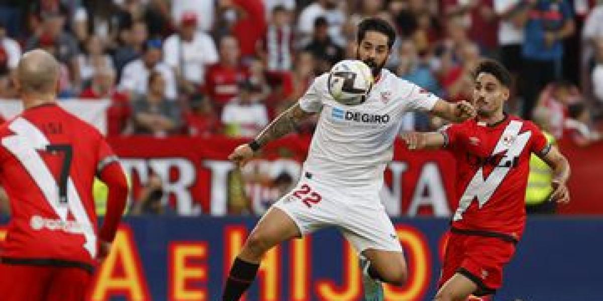0-1: El Rayo se avanza al Sevilla con gol de Álvaro García