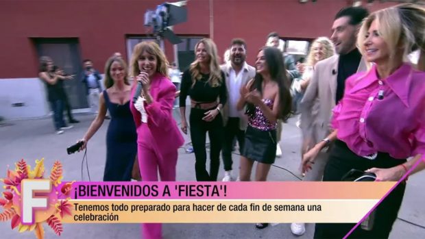 Emma García en 'Fiesta' / Telecinco