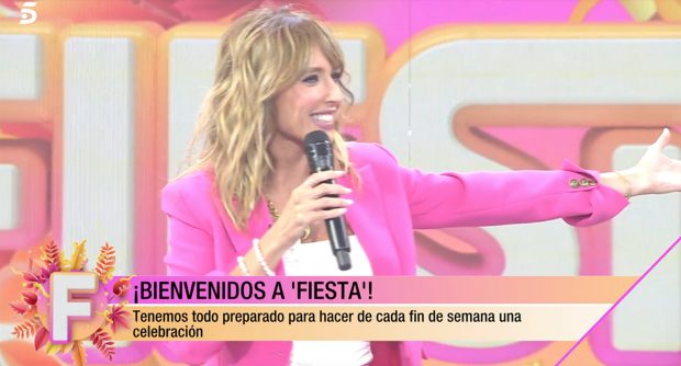 Emma García en 'Fiesta' / Telecinco