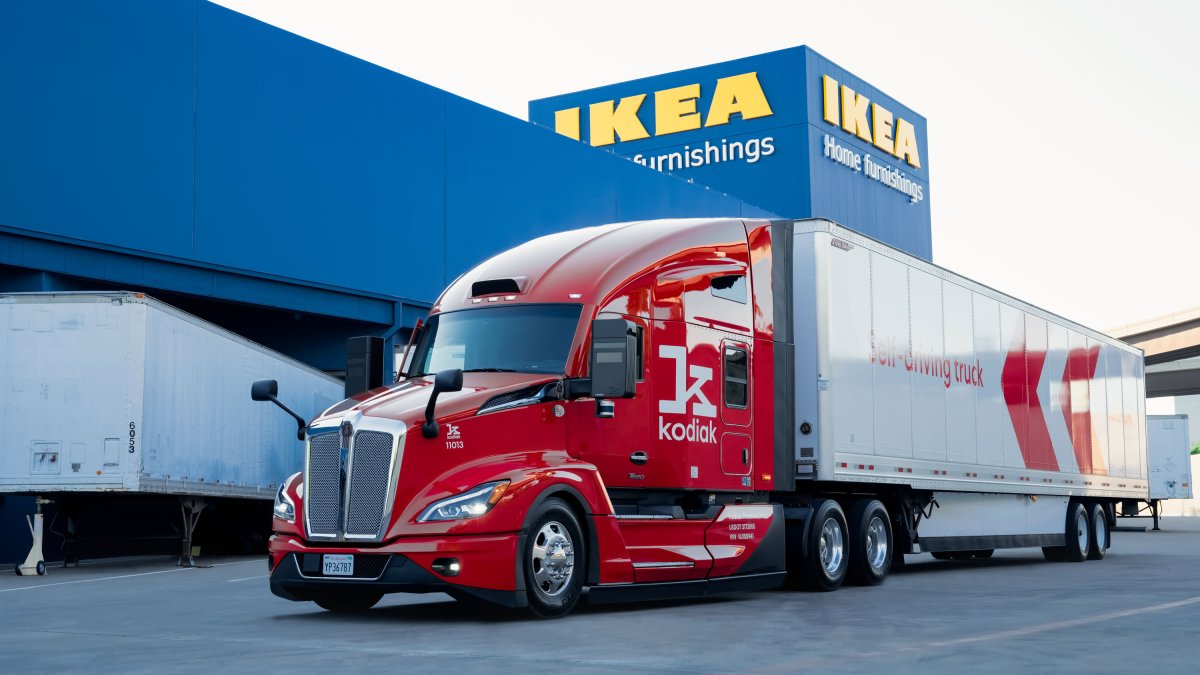 IKEA prueba entregas con camiones autónomos en Texas
