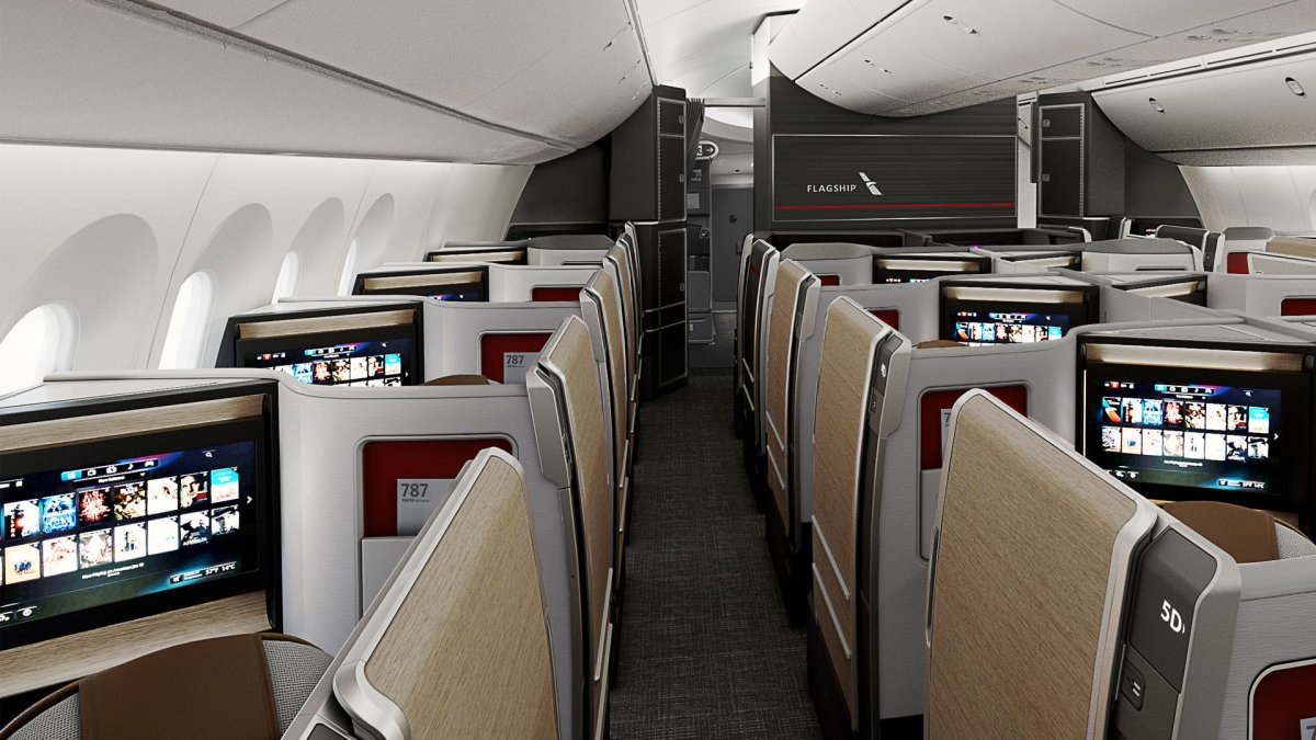 American Airlines elimina asientos de primera clase en algunos de sus aviones