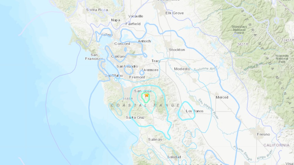 Registran sismo de magnitud 5.1 cerca de San José