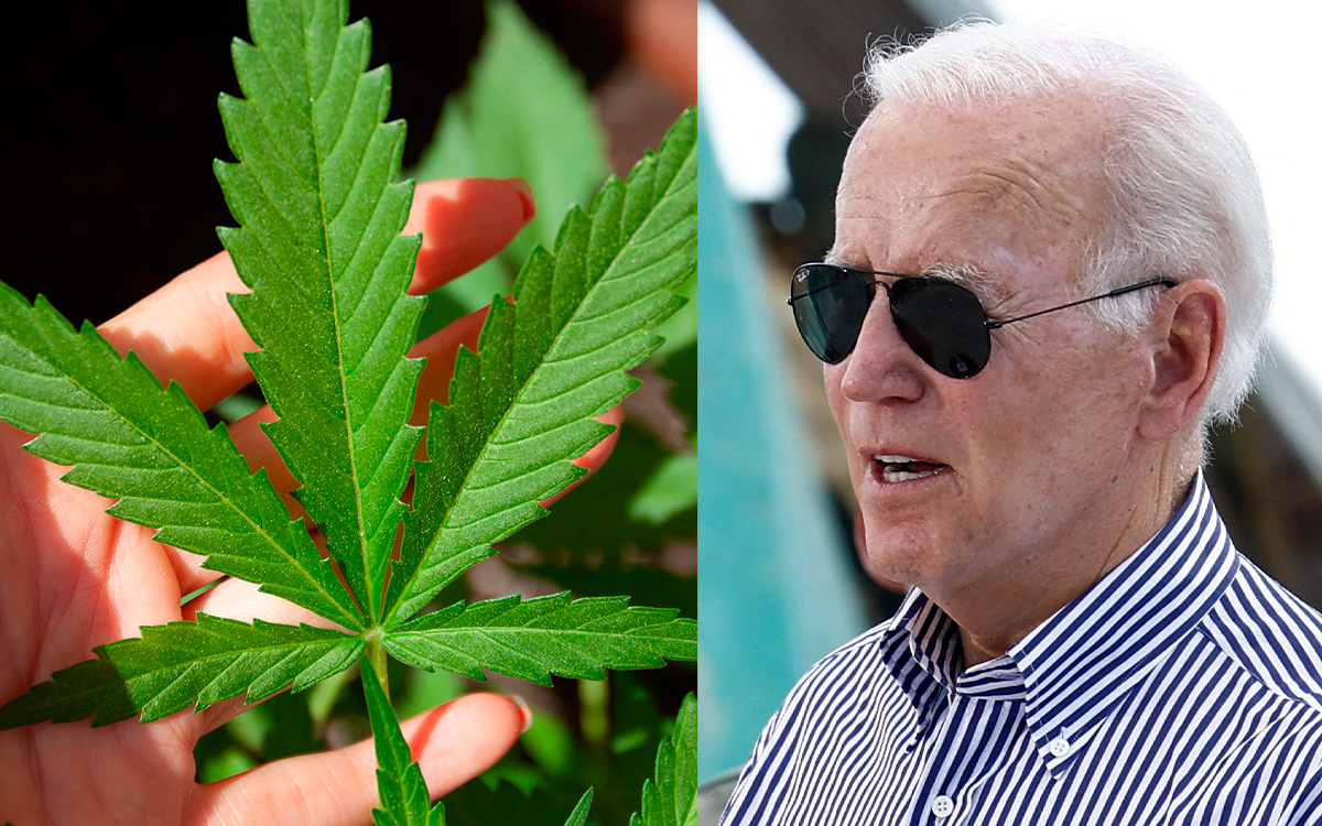 Anuncia Biden perdón a personas encarceladas por posesión simple de marihuana