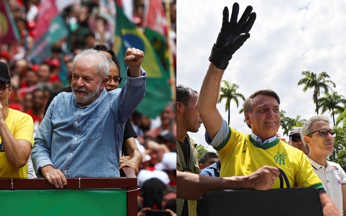 Apretada diferencia entre Lula y Bolsonaro a un día de elecciones, según sondeo