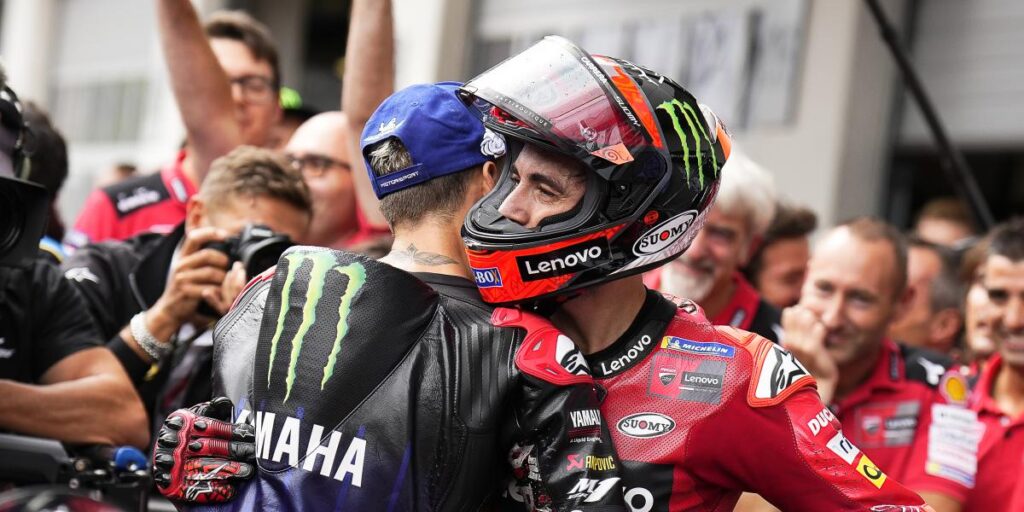 Bagnaia, sin excusas: "Estoy en una mejor situación que Quartararo"