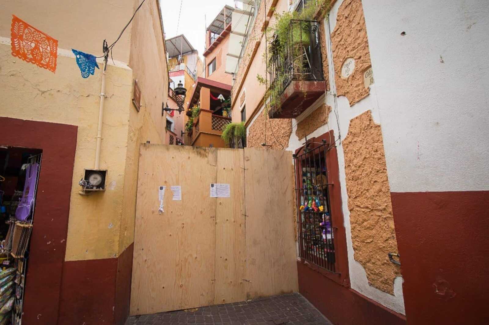 Cierran el callejón del Beso en Guanajuato