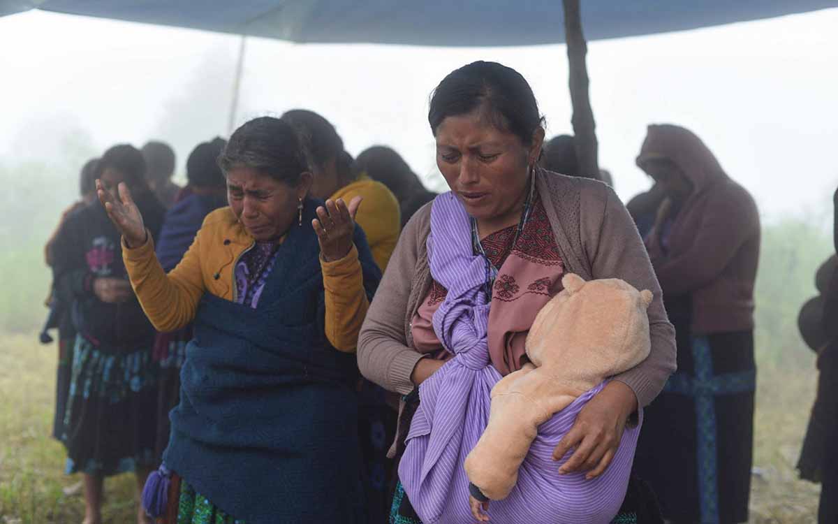 Chiapas: Niegan retorno a desplazados de Chenalhó; los acusan de matar a seis comuneros