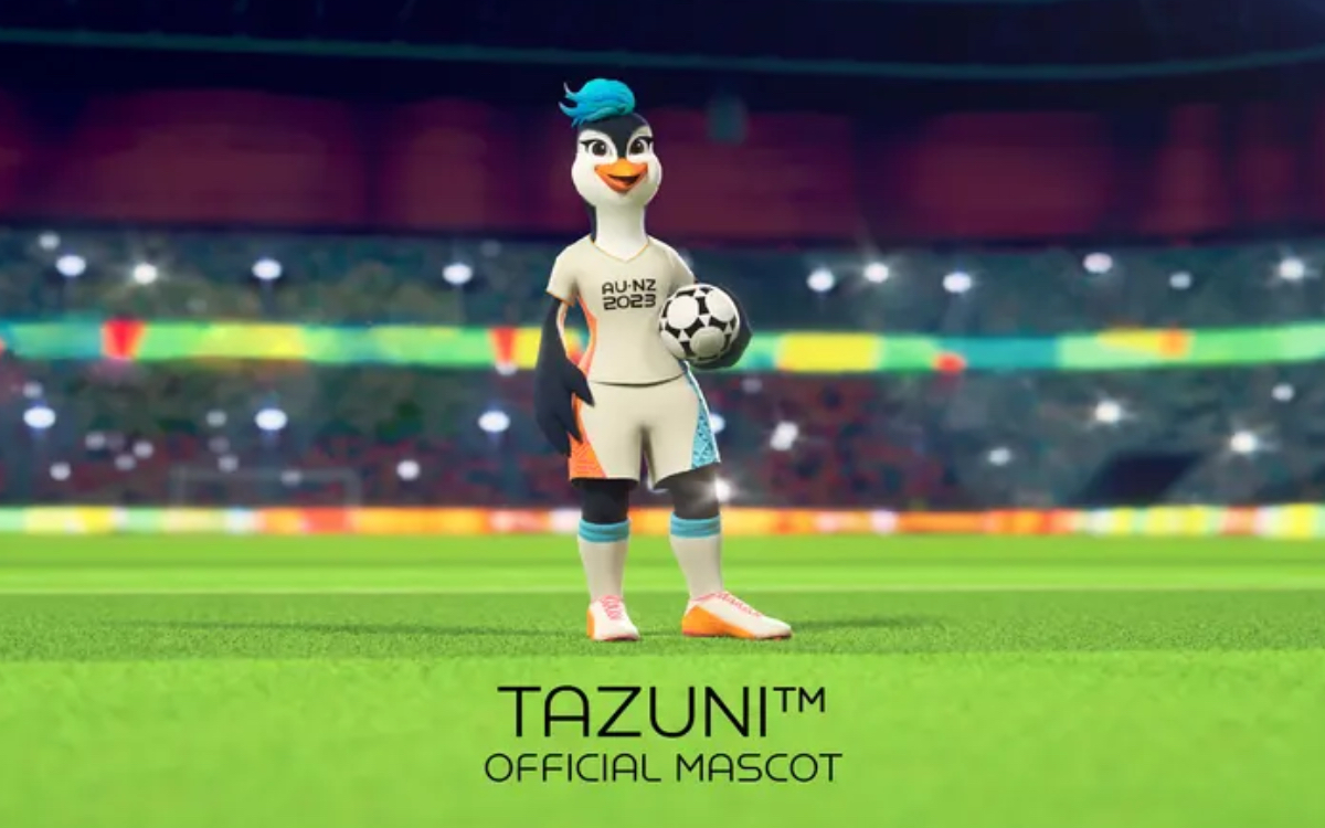 Conoce a la pingüino 'Tazuni', la mascota oficial del Mundial de Futbol Femenino 2023 | Video