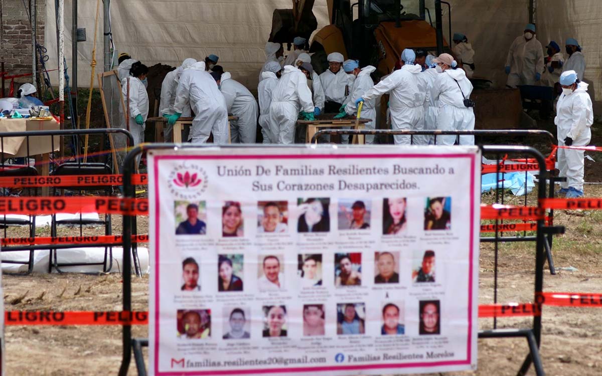 Crisis de desapariciones: EU financiará laboratorio de genética para identificar restos en México