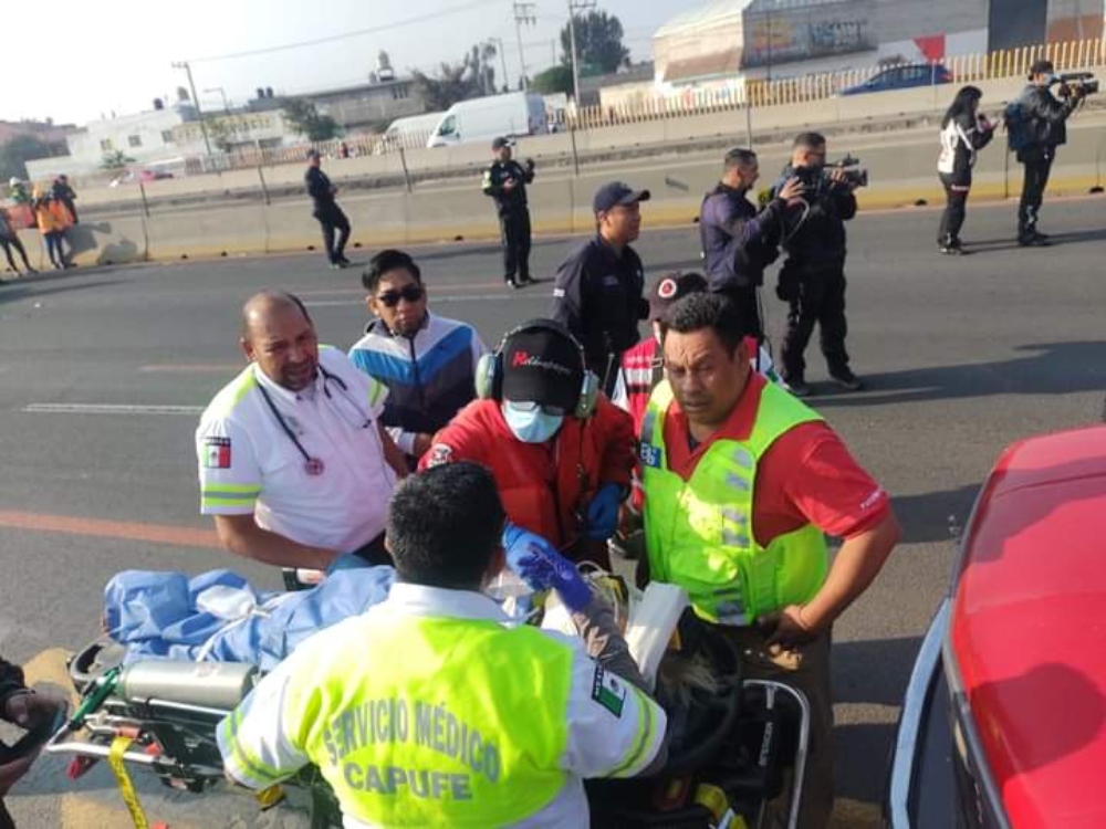 Día rojo en la México-Puebla: reportan una balacera y una volcadura con al menos 14 heridos