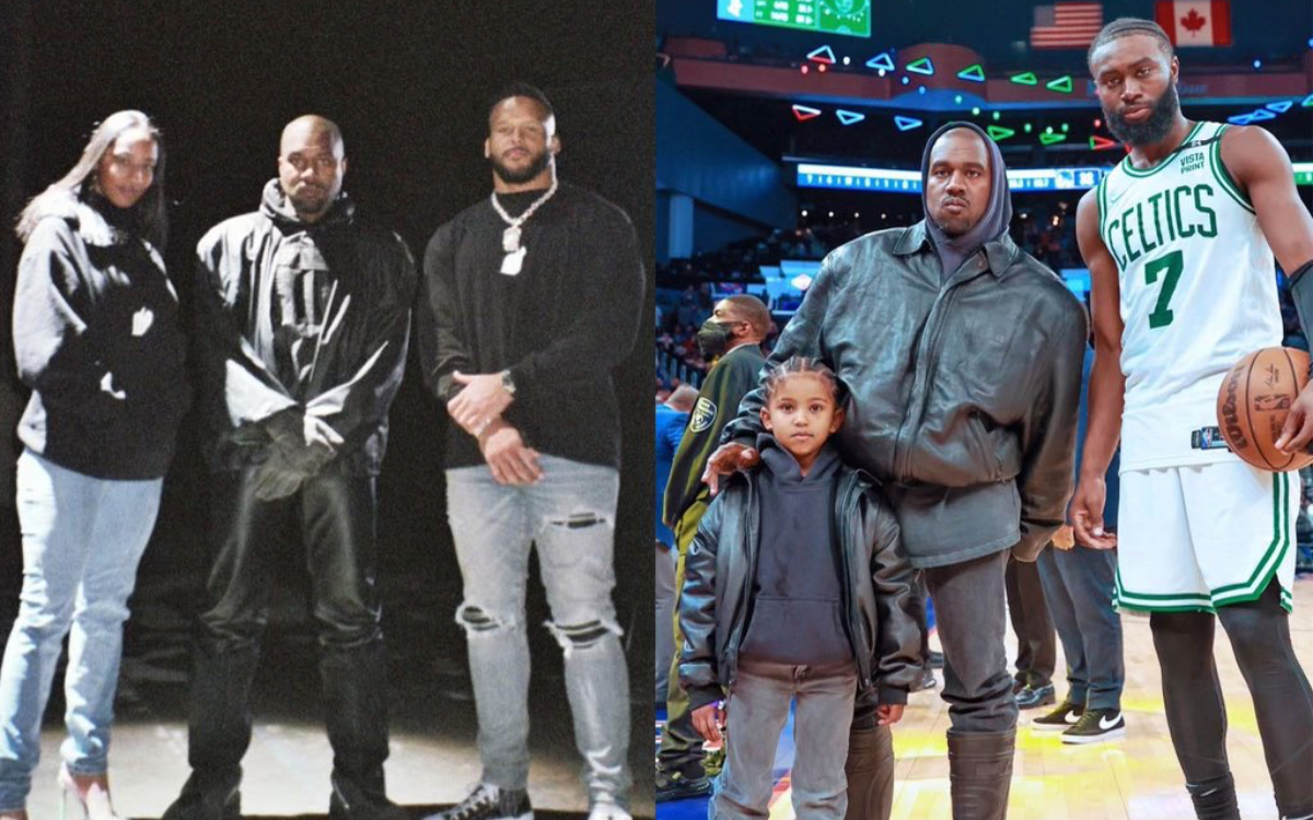 Donda Sports, la agencia de Kanye West que abandonaron Aaron Donald y Jaylen Brown | Tuit