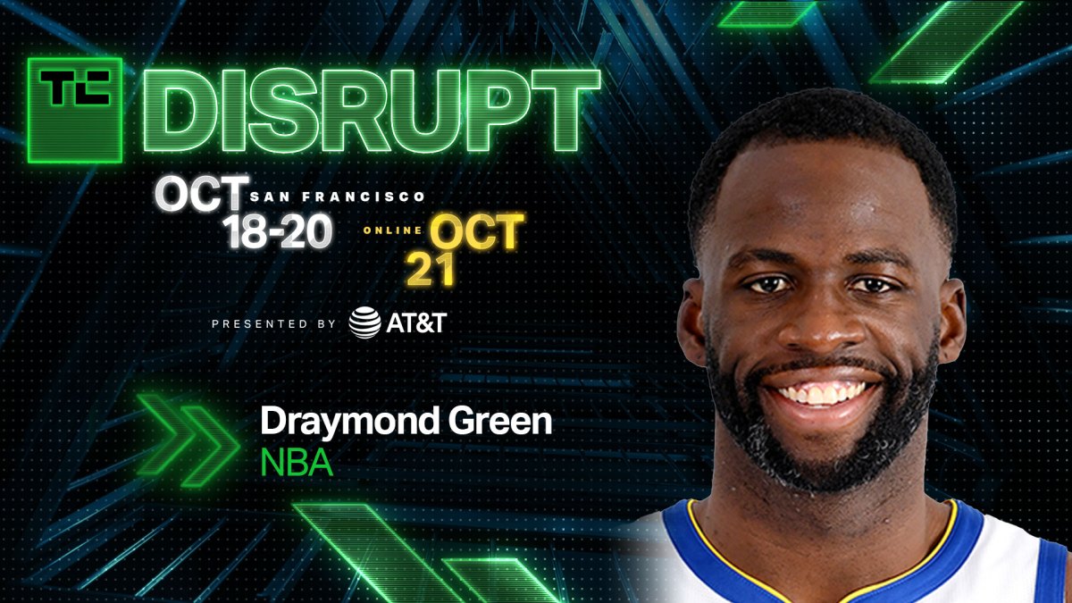 Draymond Green de los Warriors hablará sobre los nuevos medios mañana en Disrupt