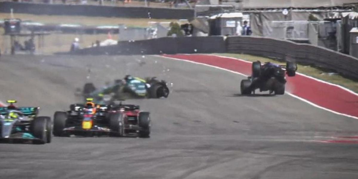 Duro como una piedra: Alonso, todo 'ok' tras el accidente de Austin