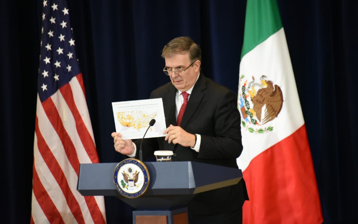 Ebrard revela los 4 estados de EU que más venden armas a crimen organizado en México