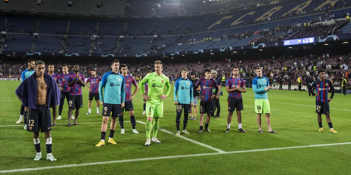 El Barça iguala su peor fase de grupos de Champions