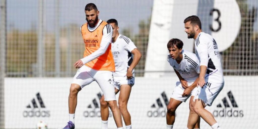 El Real Madrid prepara la Champions con Benzema