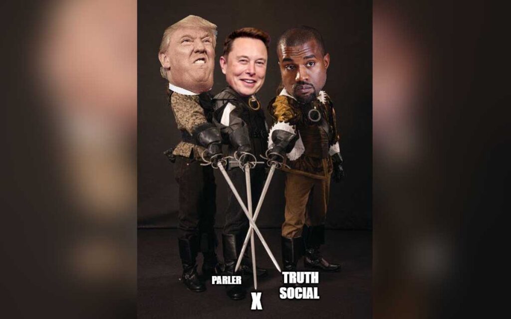 'En retrospectiva, era inevitable', ironiza Musk sobre compra de Twitter frente a redes de Trump y Kanye