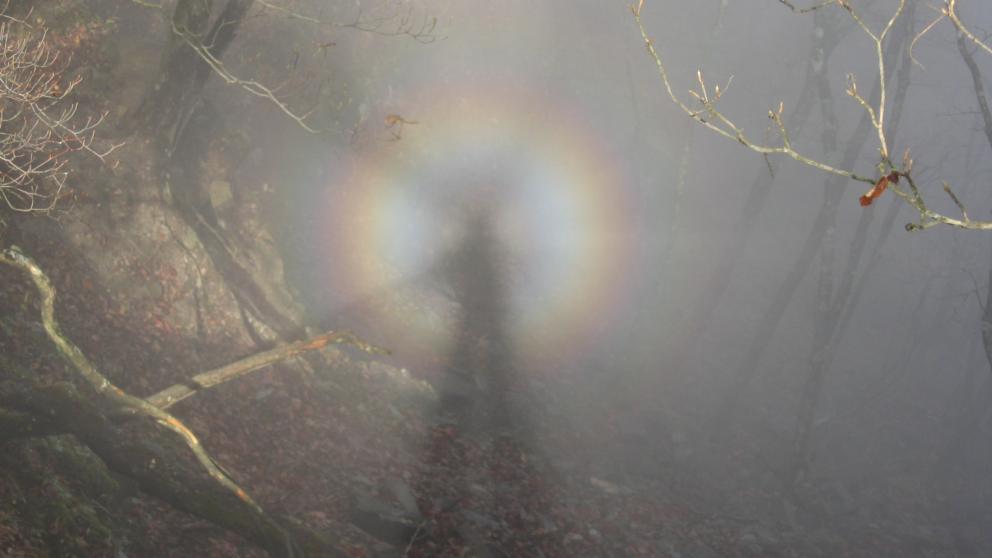 Espectro de Brocken, uno de los fenómenos naturales más llamativos