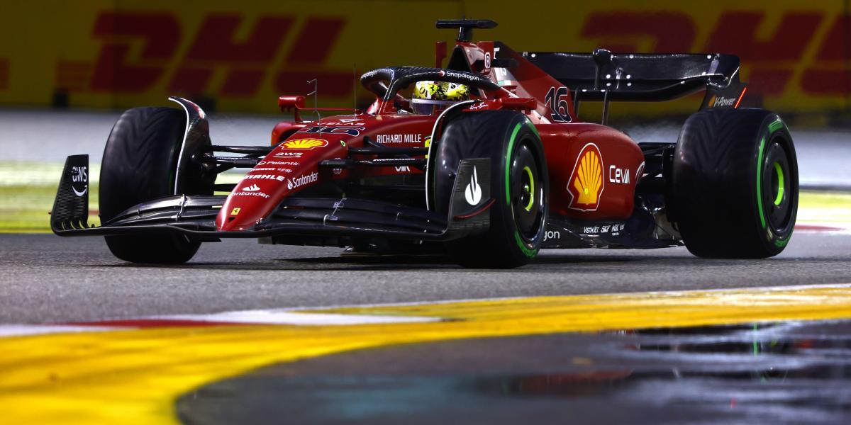 F1 GP Singapur: Leclerc, pole ante Pérez y Verstappen se queda seco